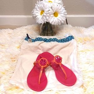 🩷🩴🧡MINI MILLER JELLY SANDAL PINK AND ORANGE 🩷🩴🧡